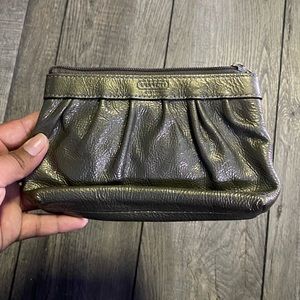 Coach coin purse clutch